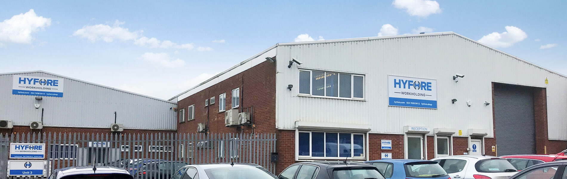 Headquarters of Hyfore, a UK-based supplier of cnc workholding solutions